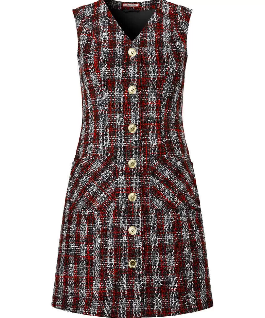 Women Joe Browns Dresses*Check Pinafore Dress