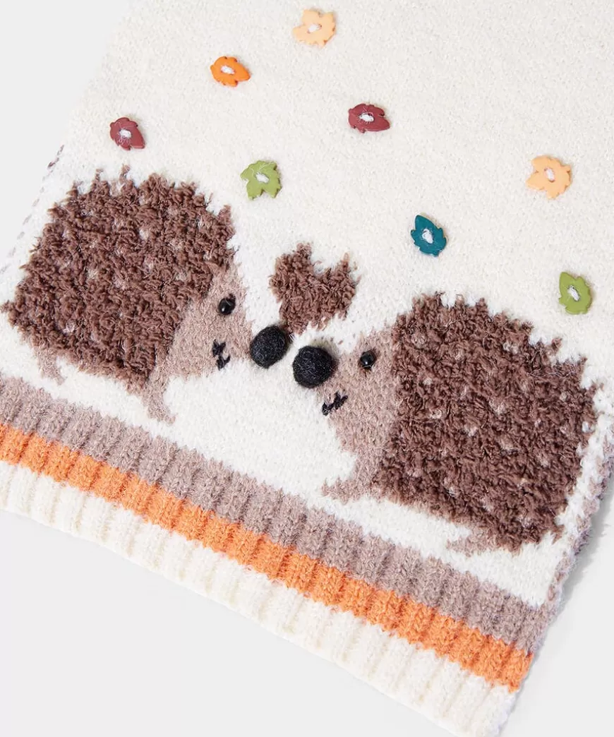 Women Joe Browns Stocking Fillers | Gifts*Cute Little Hedgehogs Scarf