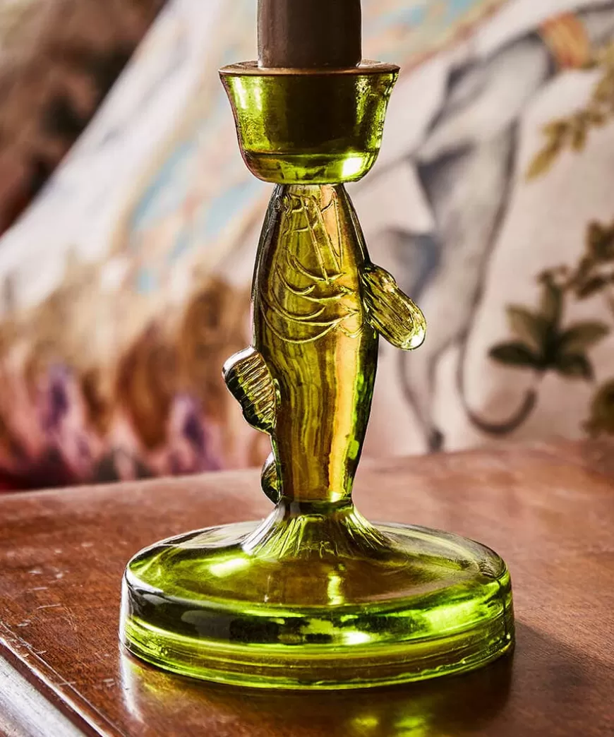 Joe Browns Home Accessories | Candles & Candle Holders*Fantastic Fish Glass Candle Holder