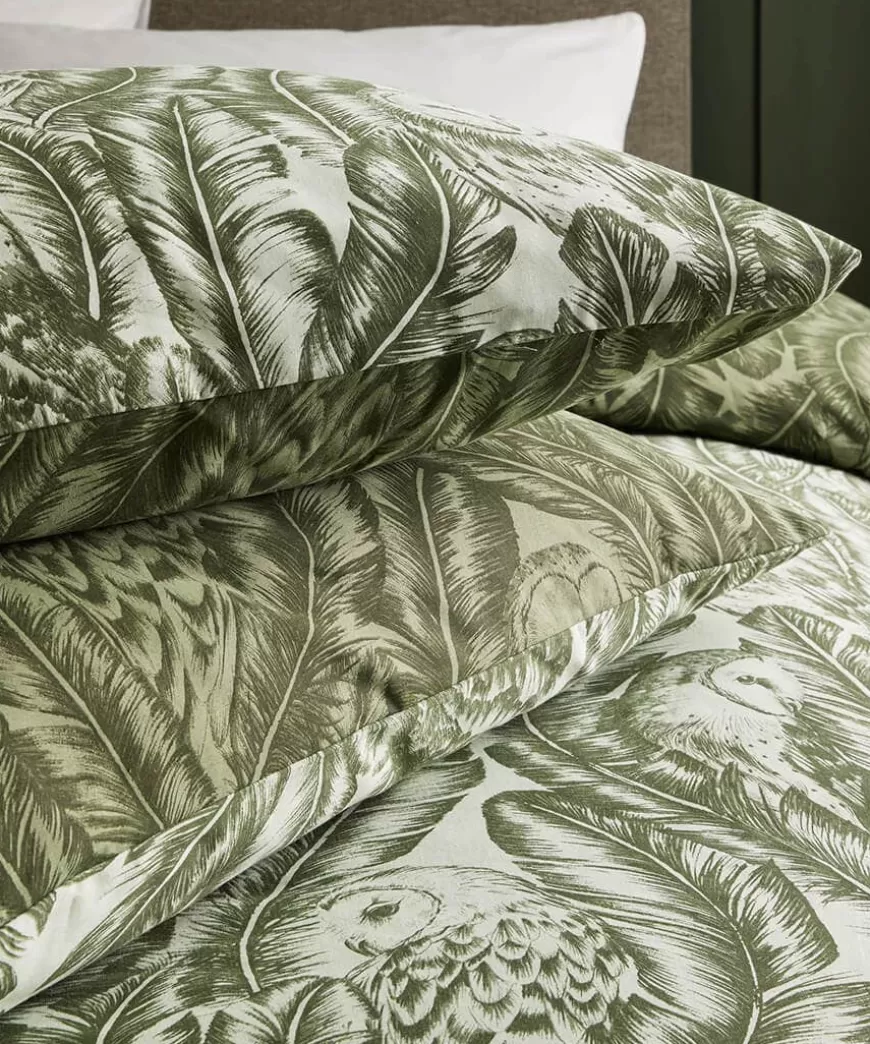 Joe Browns Nature Décor | Bedding*Feathered Owl Cotton Slub Reversible Duvet Set