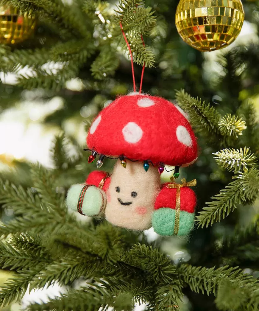 Joe Browns Home Accessories | Christmas Homeware*Festive Fungi Hanging Christmas Decoration