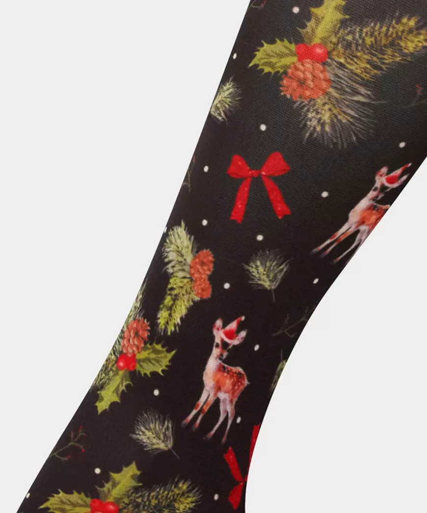 Women Joe Browns Women's Clothing | Novelty Gifts*It's Christmas Deer Printed Tights