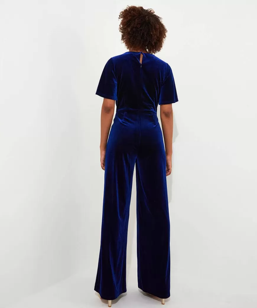 Women Joe Browns Women's Clothing | Petite Collection*Lillian Velour Jumpsuit