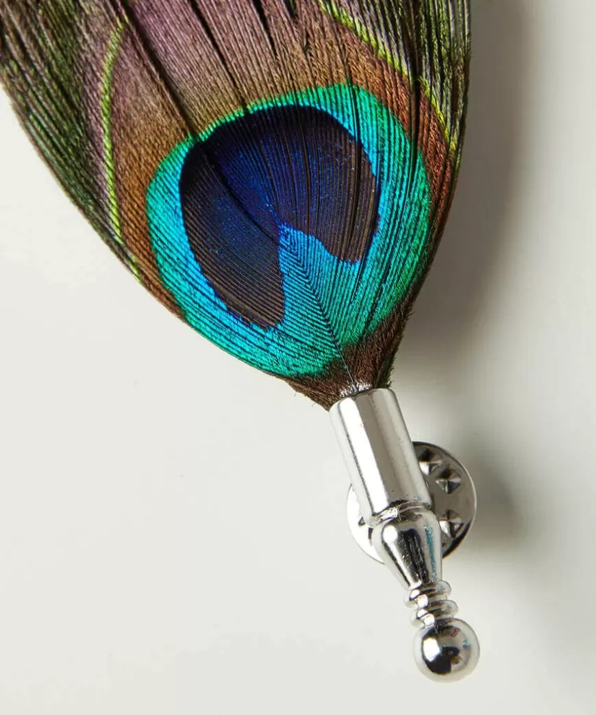 Joe Browns Tailoring | Gifts*Luxury Peacock Feather Pin