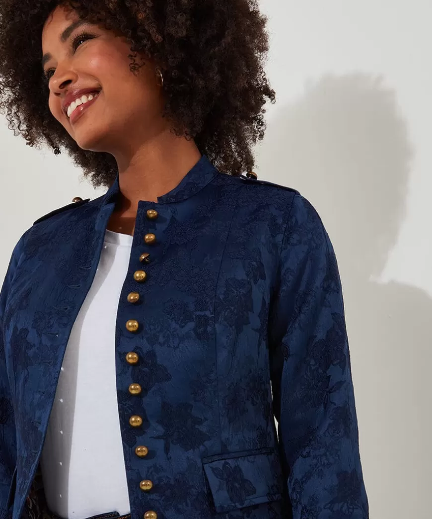 Women Joe Browns Blazers | Coats & Jackets*Must Have Military Jacquard Jacket