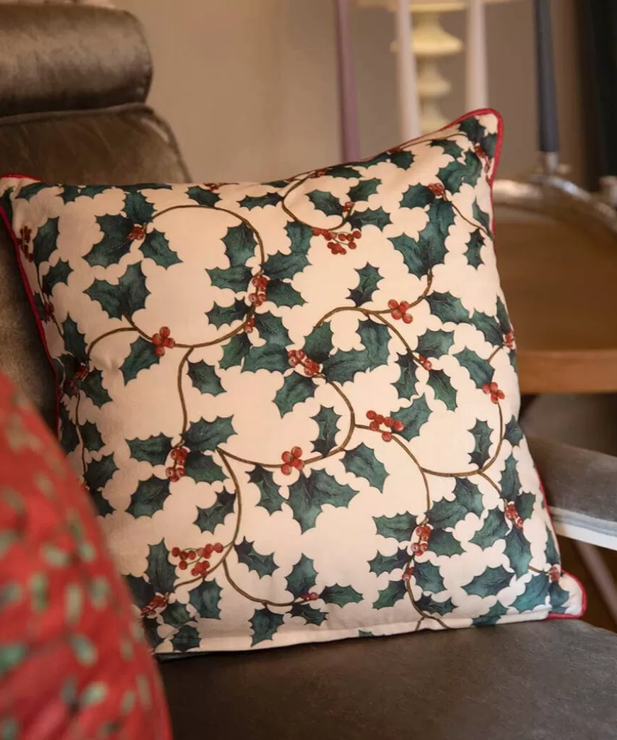 Joe Browns Cushions & Throws | Christmas Homeware*Remarkable Wreath Christmas Cushion