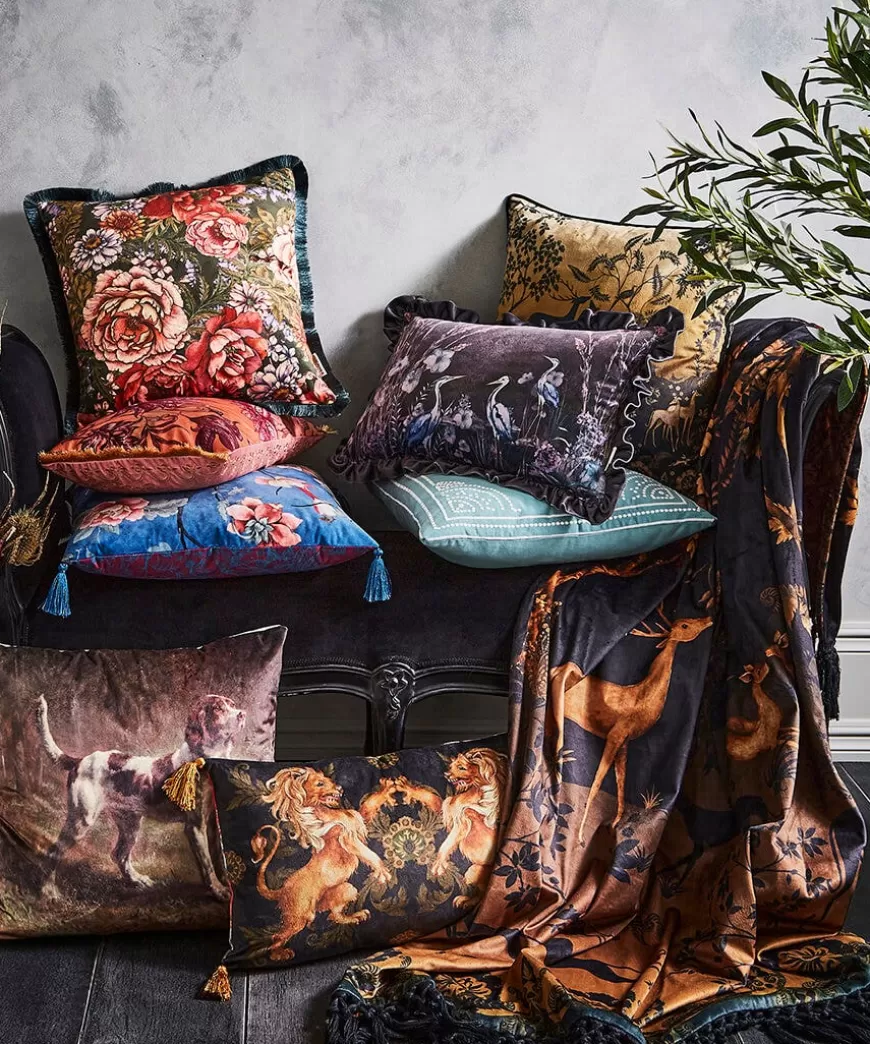 Joe Browns Animal Décor | Cushions & Throws*Secret Forest Reversible Throw