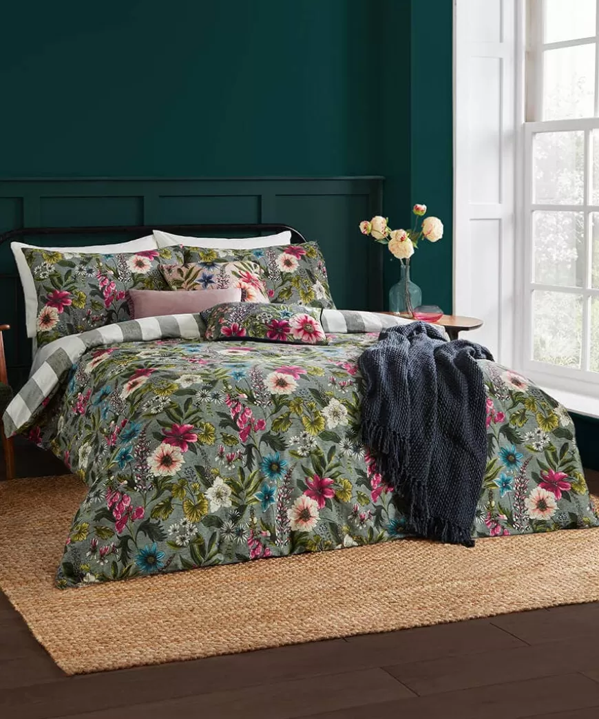 Joe Browns Floral Décor | Nature Décor*Wonderful Wildflower Cotton Slub Reversible Duvet Set